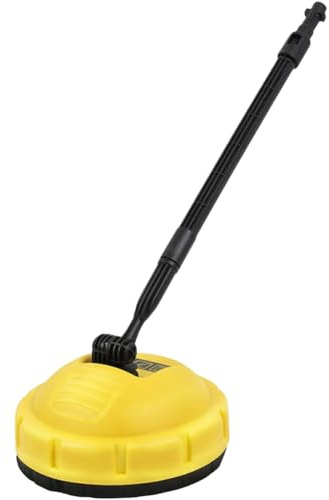 EasyByMall High Pressure Washer Floor Scrubbing Brush for Karcher K1 K2 K3 K4 K5 K7 Series, 20cm Rotating Cleaning Disc for Patio Deck Driveway