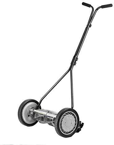 American Lawn Mower 1415-16 Hand Push Reel Mower, Green, 16-Inch, 5-Blade