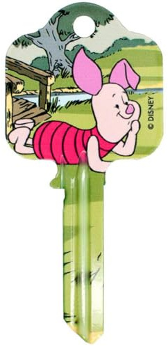 Winnie the Pooh - Piglet UL2 Cylinder Key Blank