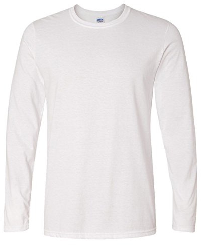 Gildan Men's Soft Style L/Sleeve T Shirt T - Shirt (Pack of 1)