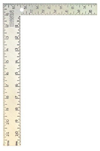 IRWIN Tools Zimmermannswinkel, Stahl, 20,3 x 30,5 cm (1794462), Silber