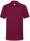 Fruit of The Loom Womens Lady-Fit 65/35 Short Sleeve Polo Shirt (XS) (Burgundy)