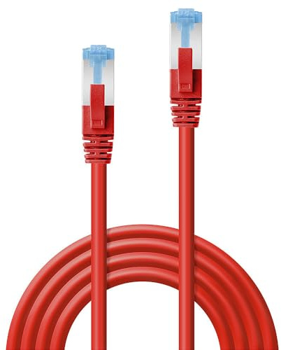 LINDY 47168 10m Cat.6A S/FTP LSZH Netzwerkkabel, rot