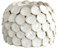 House Doctor Vase, Dot, Weiß, Dm: 15 cm, h.: 10 cm, Ch0500