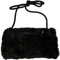 Ringelsuse Niedlicher Muff Wie zu Großmutters Zeiten schwarz 25 x 18 cm