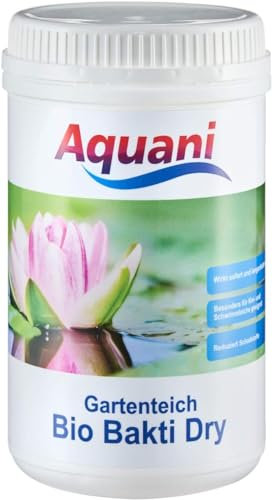 Aquani Bio Bakti Dry (500ml) Filterbakterien hochwirksame Teich Bakterien für Gartenteich Koi und Schwimmteich