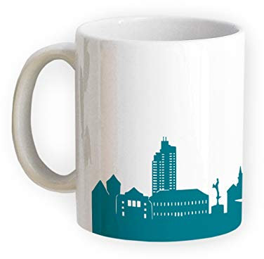 Tasse Osnabrück Skyline - Bürotasse Kaffeebecher Städtetasse 5 Farben - Personalisierte Geschenkidee für Osnabrücker & Fans, Umzug Richtfest Architekt