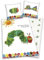 Arle-Living Die Kleine Raupe Nimmersatt Bettwäsche - 135x200 + 80x80 cm mit Wendemotiv - 100% Baumwolle Renforcé