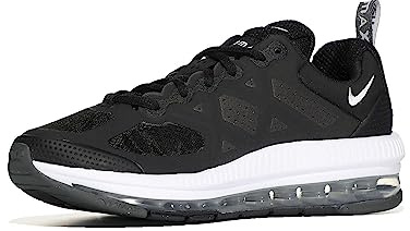 Nike Air Max Genome, Gymnastikschuh, Nero/Antracite/Bianco,