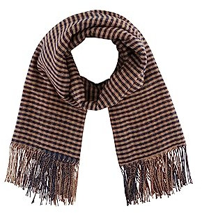 TOM TAILOR Damen Poncho mit Karomuster