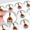 Personalisierte Brandy-Aufkleber, individuelle Etiketten, Dekoration, Party, Geburtstag, Feiern, 48 Sticker