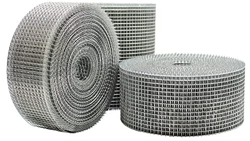 Galvanized Steel Gutter Guard Roll | Welded Wire Mesh | 6mm Hole x 0.6mm Wire (30 Metre x 75mm Roll)