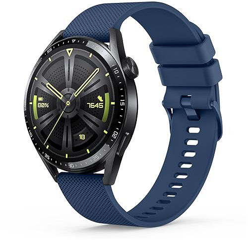 Oumida Correa para Huawei Watch GT 3/GT 2/GT 2e/GT2 Pro 46mm para Hombre y Mujer - 22mm Pulsera de Repuesto Deportiva de Silicona Duradera