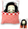 BJPERFMS Demon Nezuko Kissen, Anime Kissen, Nezuko Kopfkissen, Schlafkissen Zierkissen Weich Doppelseitig Pillow, Geburtstag Geschenk für Anime Fans, 30 * 35cm mit Füllung