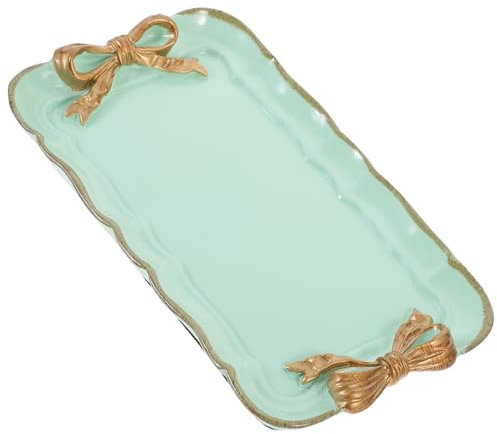 Bandeja de postre, bandeja de oficina, bandeja de cómoda, vajilla de resina, bandejas decorativas para decoración del hogar, bandeja de sushi, placa vintage, placa de servicio, bandeja de joyas,