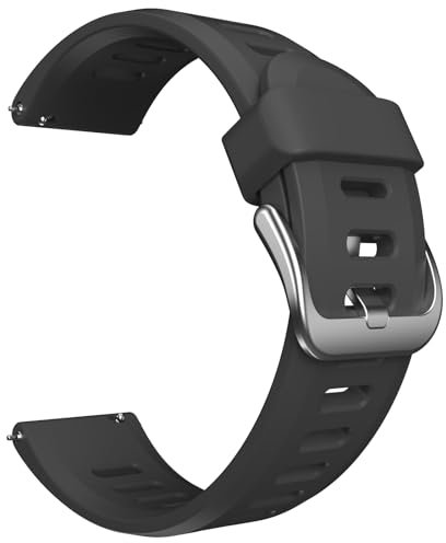 BIGGERFIVE Montre Connectée Bracelet, Bracelet de Rechange pour Montre Connectée BW01 Brave / BW02 Brave 2, 22mm, Silicone