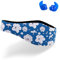 Bandeau de natation imperméable pour bébés, tout-petits, enfants, adultes – Conçu pour les oreilles du nageur – Protège-cheveux et protège-oreilles élastiques (White, Medium)