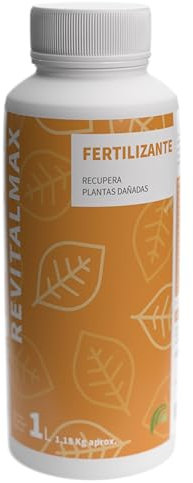 REVITALMAX Fertilizante abono para plantas,arboles,en líquido para interior y exterior universal especial para recuperar a las plantas y reactivar su crecimiento vitalidad y frondosidad 1L