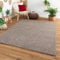 Steffensmeier Kurzflor Teppich Cambridge, Wohnzimmer, Schlafzimmer, in Taupe, Größe: 160x230 cm