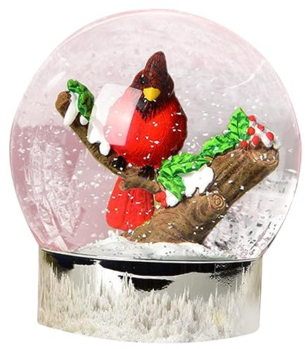 DECHOUS Kristallkugel Mit Vogelfigur Tragbare Kristallkugel-Dekoration Innenbereich Kristallkugel Tischdekoration Kristallkugel-schmuck Für Büro Und Wohnzimmer