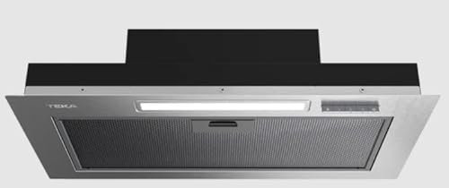 TEKA Integrated Cooker Hood 60 cm, 3 Speeds, LED Lighting, Metal Filters, One Motor, Maximum Extraction 316 m3/h, Stainless Steel, GFI 63030 Kos SS