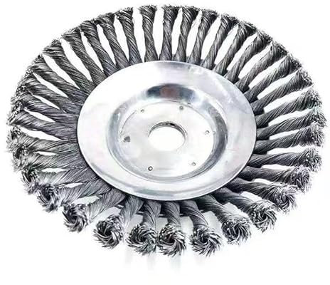 Schleifstück for Winkelschleifer, neues Unkrautrad, Unkraut-Artefakt, Rasenmäher, Universalzubehör, super langlebig und effizientes Entfernen von Rost und Polieren.(200mm)