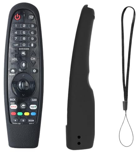 Universal Remote Control Protective Cover Compatible with LG Magic AN-MR20BA AN-MR19BA AN-MR650 AN-MR650A AN-MR600 LG Smart TV Remote Case Anti-Slip Texture Design Protector