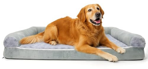 MDDK DY Orthopädisches Hundebett, 105×75×20 cm