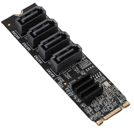 Sxhlseller Schneller M.2 -Geschwindigkeitsbuchstaben -Adapter für Spanien Spege SSD und HDD mit Intelligentem Indikatorlicht für die Datenstabilität