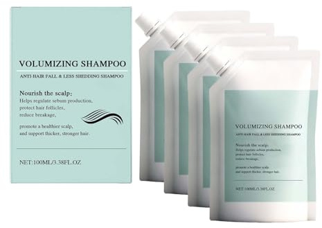 Tricholoy Anti-Hair Fall - Lenar Shedding & Volumizing Shampoo, Ölkontrolle und Kopfhautnahrung, stärkt die Wurzeln, geeignet für Alle (4)