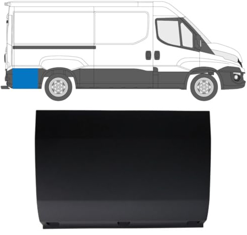 Seitenleiste hintere hinter dem Rad für Iveco Daily 2014-2019 / Links = Rechts