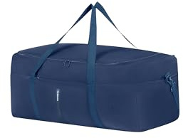 Samsonite TA Revolution - Faltbarer Reisetasche 67 cm, Groß, Leicht & Kompakt, mit reflektierenden Details, Duffel für Urlaub & Sport, Blau (Midnight Blue)