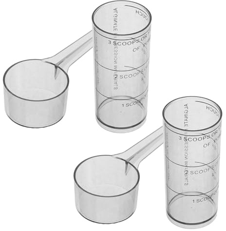 jojofuny 2 Set Set di Misurini Dentali in Plastica per Misurazione di Precisione, Facili da Pulire, per Cliniche e Studi Dentistici Alginato e Gesso