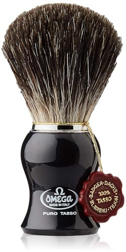 Omega Brocha Afeitar Tejon , 1 Stück (1Er Pack)