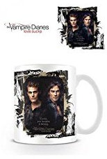 The Vampire Diaries Humanity Ceramic Mug, Multicoloured, 7.9x11x9.3 cm
