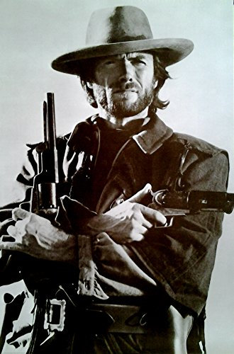 Close Up Clint Eastwood: 2 Guns | UK Import Filmplakat, Poster [61 x 91,5 cm]