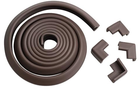 Prince Lionheart Rouleau de Mousse Antichoc + 4 Coins - Chocolat