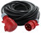 Rallonge CEE 400 V, H07RN-F 5 g 2,5 mm², 16 A, 50 m, la force Câble d'alimentation, câble en caoutchouc