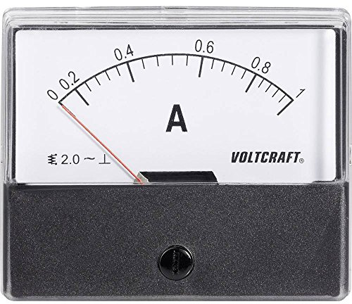 VOLTCRAFT AM-70X60/1A AM-70X60/1A Einbau-Messgerät AM-70X60/1A 1 A Dreheisen