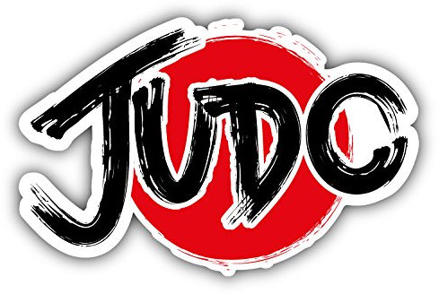 Judo Logo Hochwertigen Auto-Autoaufkleber 12 x 8 cm