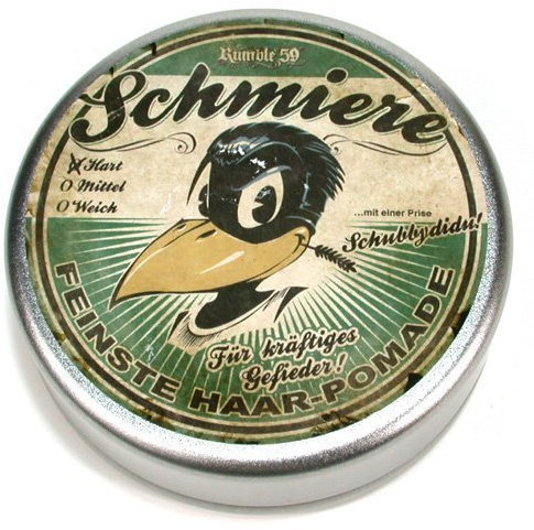 Rumble 59 Schmiere Hart (Hard) Hair Grease Pomade by Rumble59 Schmiere