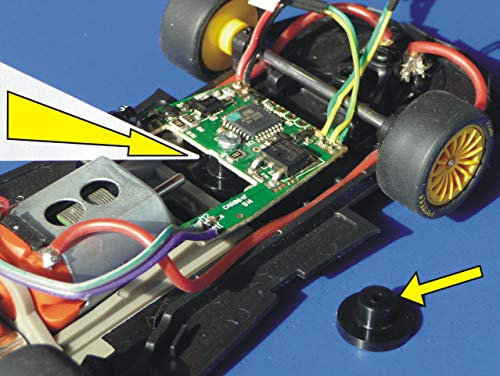 Slotcar UNIVERSAL Halter für Carrera Digitaldecoder UMBAU