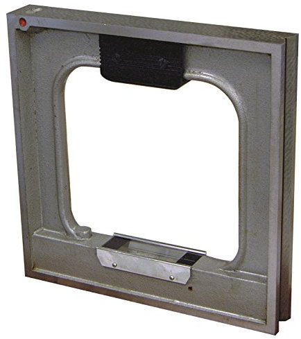 CNC QUALITÄT Präzisions Wasserwaage - Abmessung 200 x 200 mm - Ablesung 0,02 mm