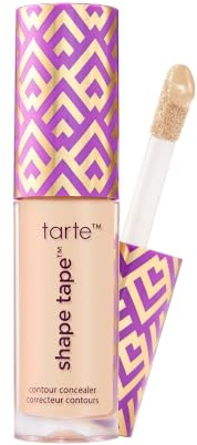 tarte shape tape concealer – Full-Coverage Creaseless Soft Matte Finish, Brightening Under-Eye & Face Makeup, 16hr Longwear, Vegan & Cruelty-Free, travel size, 12N fair neutral