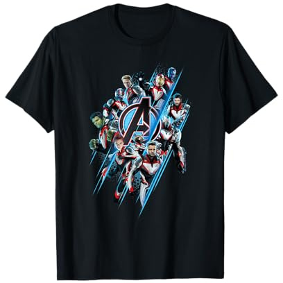 Marvel Avengers: Endgame Logo Super Heroes United T-Shirt T-Shirt