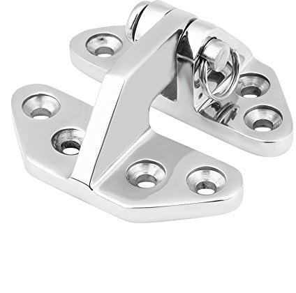Suuonee Hatch Hinge, Stainless Steel Marine Boat Hatch Hinge Removable Pin Hardware