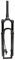 HIOD Forcella da Bicicletta Forcelle Bici MTB Forchetta Nero Mountain Bike Tubo Affusolato Aria Pompa D'urto Linea Blocco Forchetta,29