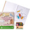 Honeysticks 100% natürliche Bienenwachsstifte und Malbuch-Set – große, leicht zu haltende, ungiftige Buntstifte (12er-Pack) PLUS ein hochwertiges gebundenes Malbuch. Wunderbares Geschenk