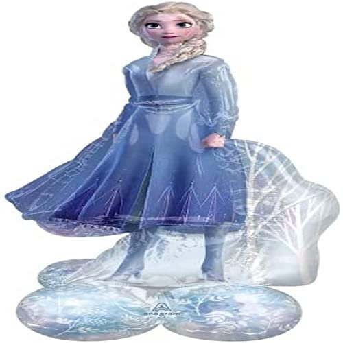 (PKT) Airloonz: Frozen 2 Elsa Foil Balloon P70 (30/76cmx 54/137cm)