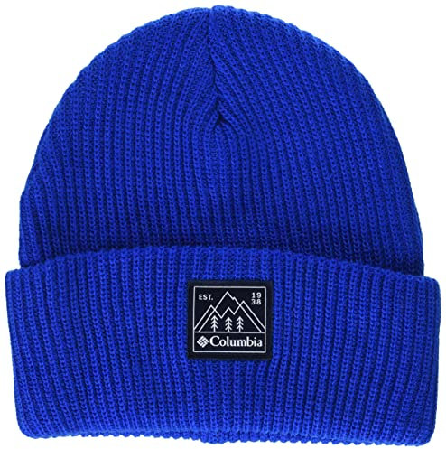 Columbia Unisex Kinder Whirlibird Mütze mit Bündchen Beanie, Blau-Bright Indigo, Einheitsgröße